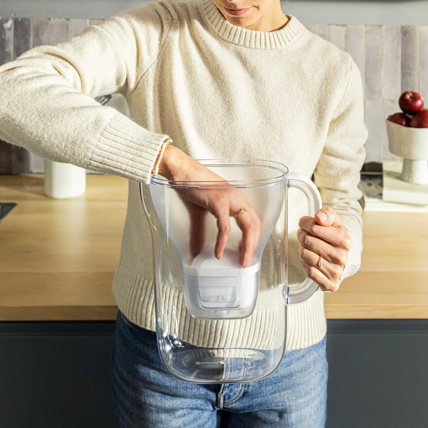 Carafe filtrante BRITA Style Essential XL avec 1 cartouche filtrante - Image 2